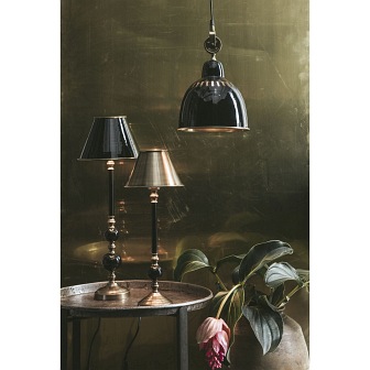INDUSTRIALNA LAMPA CLEVELAND CZARNA 23 CM